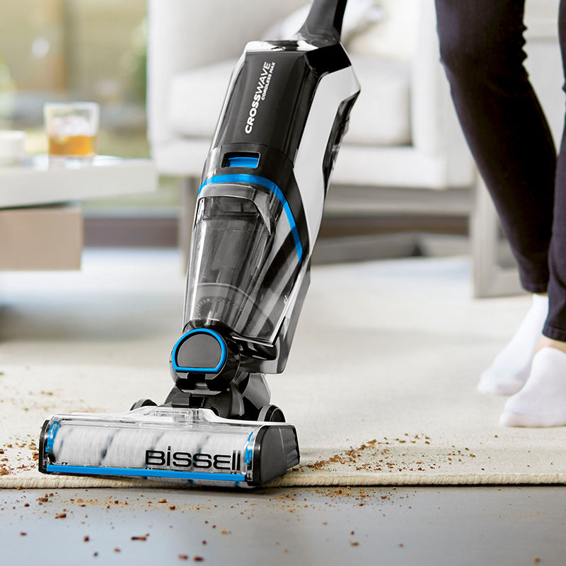Cordless Multi-Surface Vacuum Cleaner Gray & Blue 