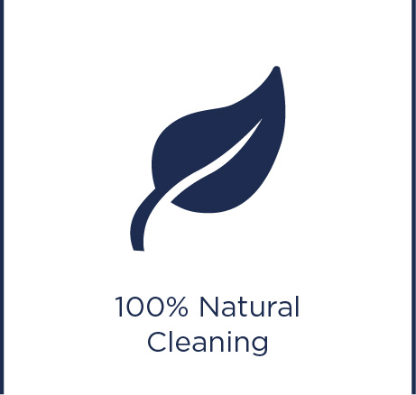 100% natural cleaning