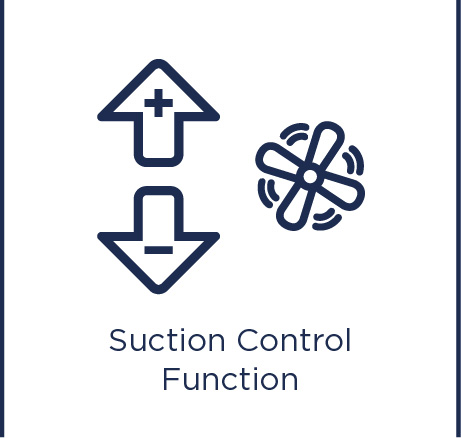 Suction control function