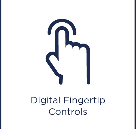 Digital fingertip controls