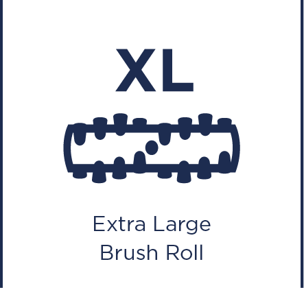 Extra large brush roll