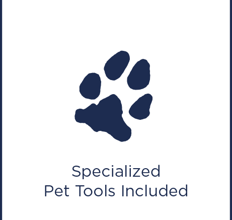Specialized Pet Tools Included
