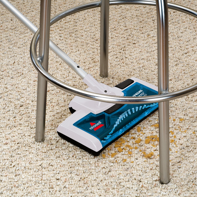 BISSELL Swift Dual Brush Sweeper Broom Cordless Carpet Floor Cleaner Hotel 